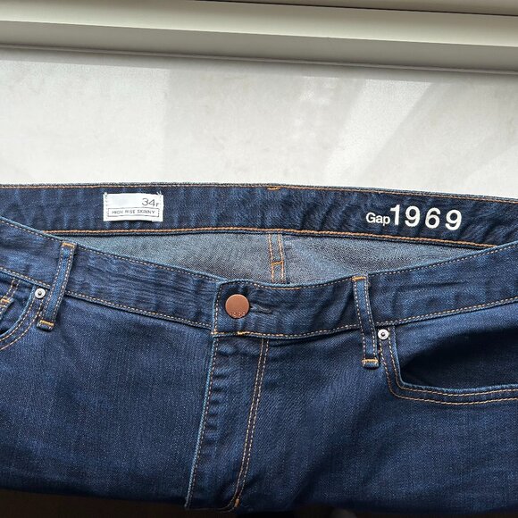 Gap High Rise Skinny jeans, size 34 L - Picture 3 of 3